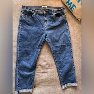 Levi’s Denizen Boyfriend Jeans Women Size 16 W33 Cuffed